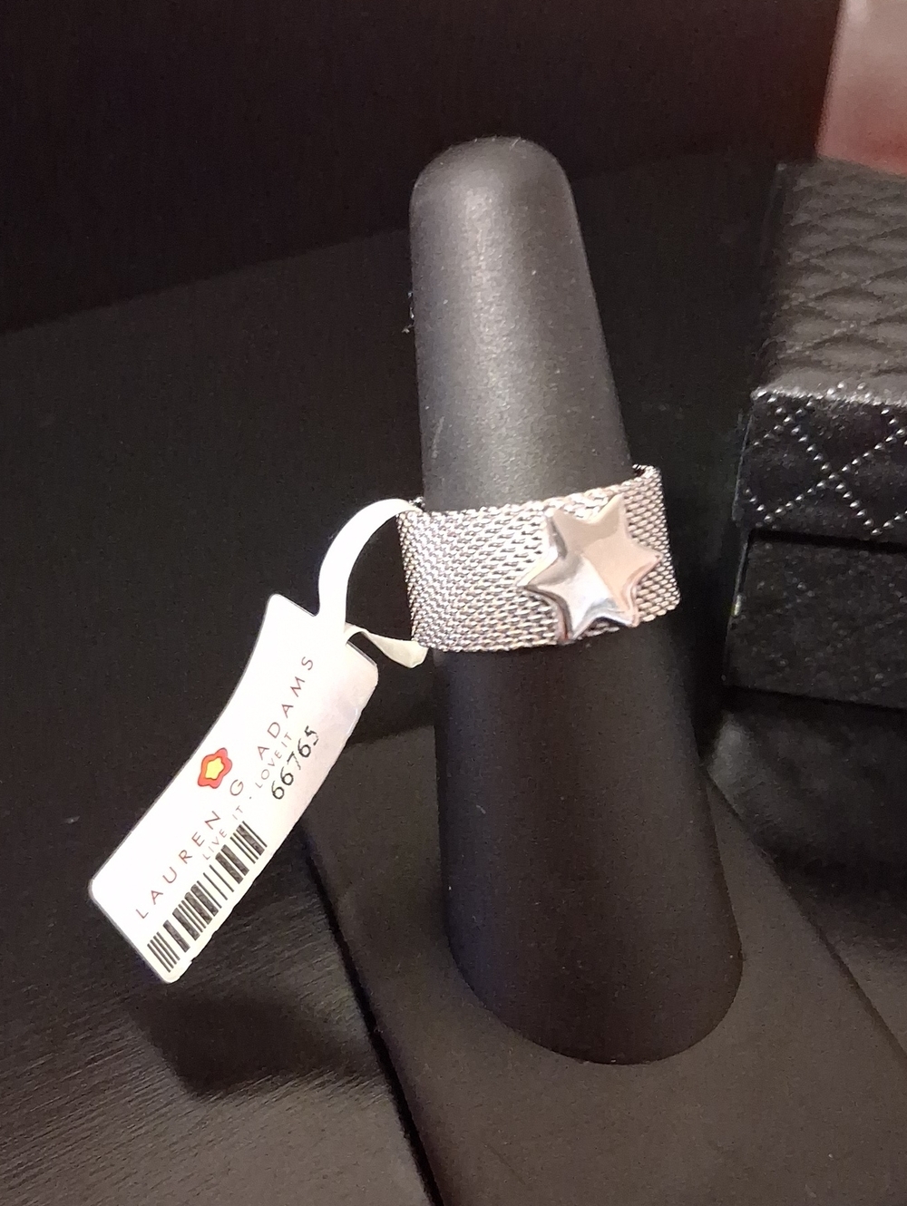 Lauren G. Adams Mesh Star Ring Size 6 New With Tags
